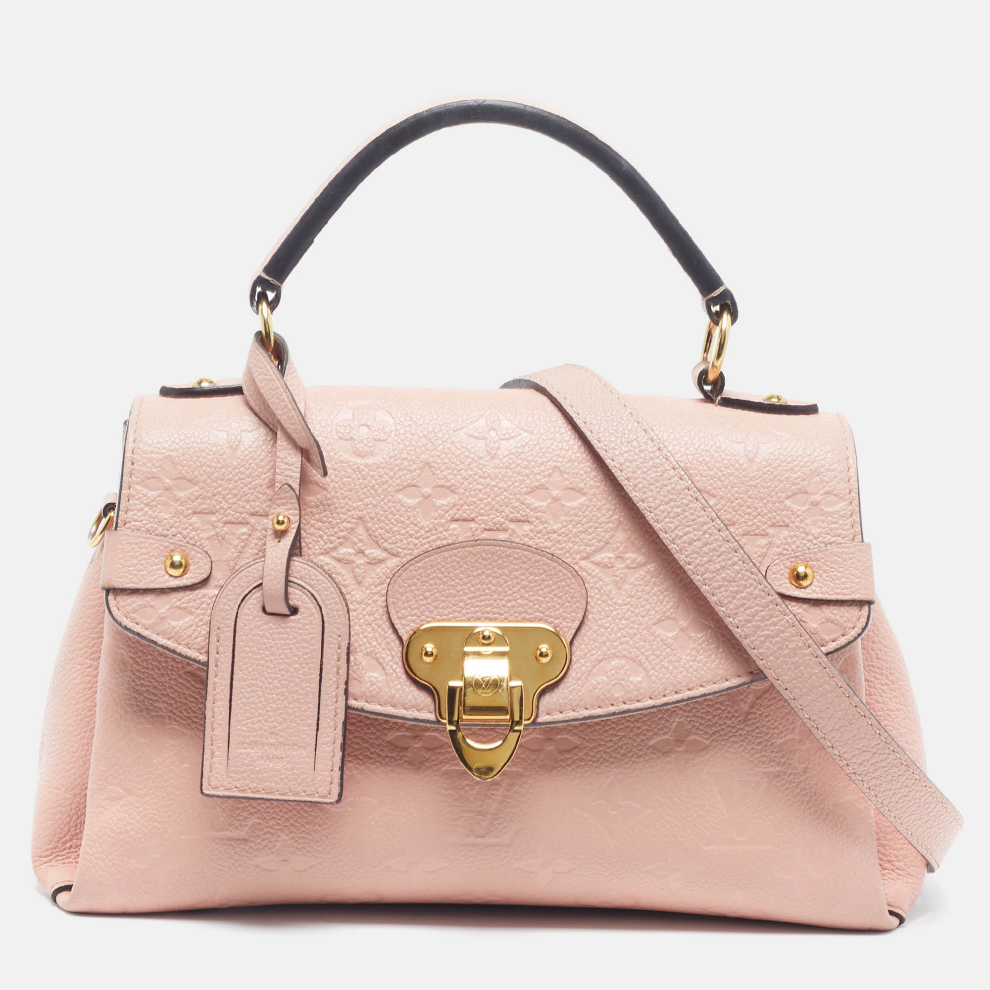 

Louis Vuitton Georges BB Pink Monogram Empreinte Leather Bag