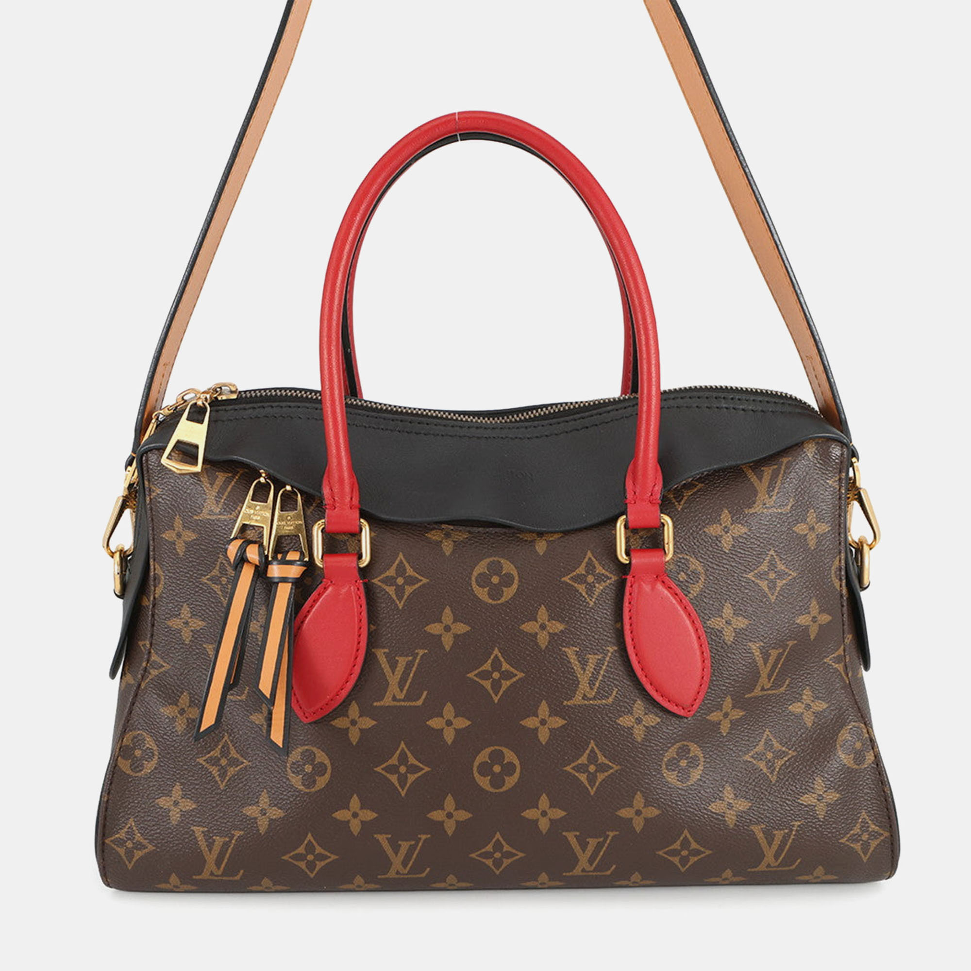 

Louis Vuitton Tuileries Tote Noir Monogram Leather, Black