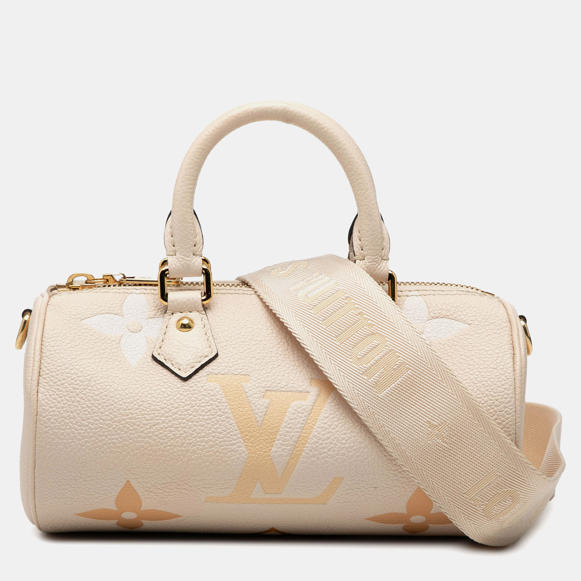 

Louis Vuitton Brown Monogram Empreinte Giant By The Pool Papillon BB