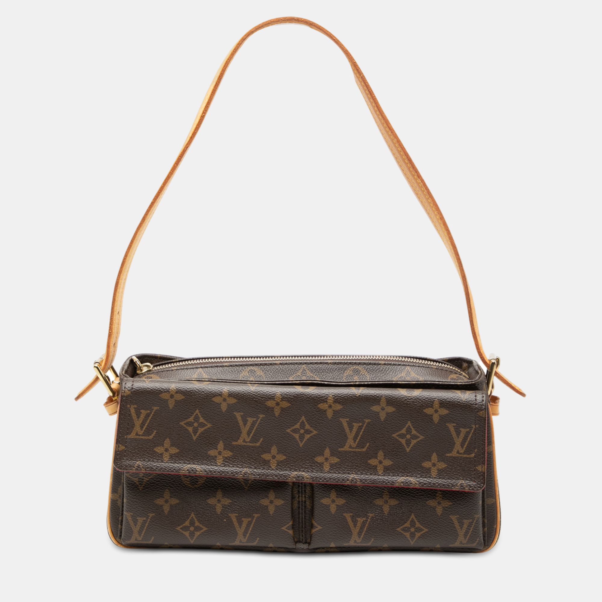 

Louis Vuitton Brown Monogram Viva Cite MM