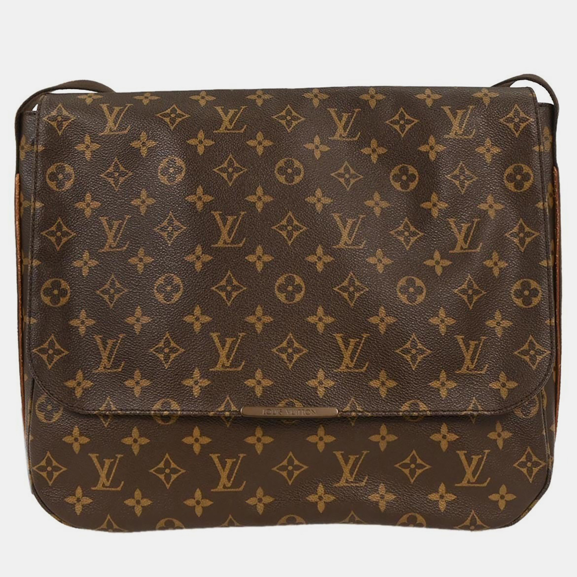 

Louis Vuitton Monogram Beaubourg MM Brown Monogram Canvas Messenger Bag