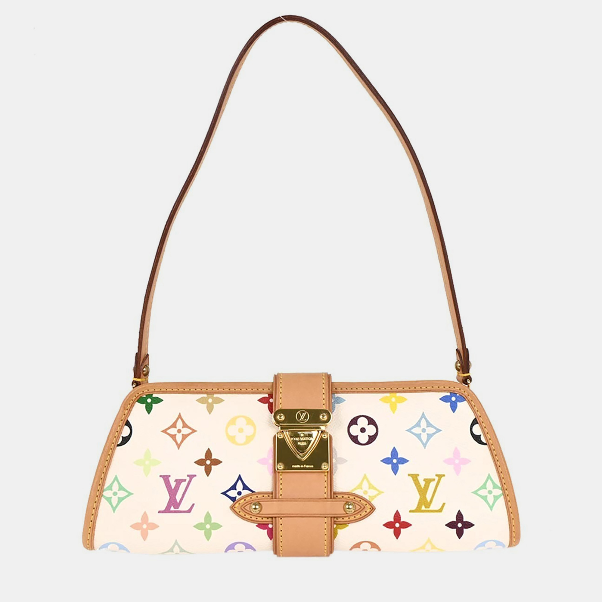 

Louis Vuitton Shirley White Monogram Multicolore Canvas Shoulder Bag, Multicolor