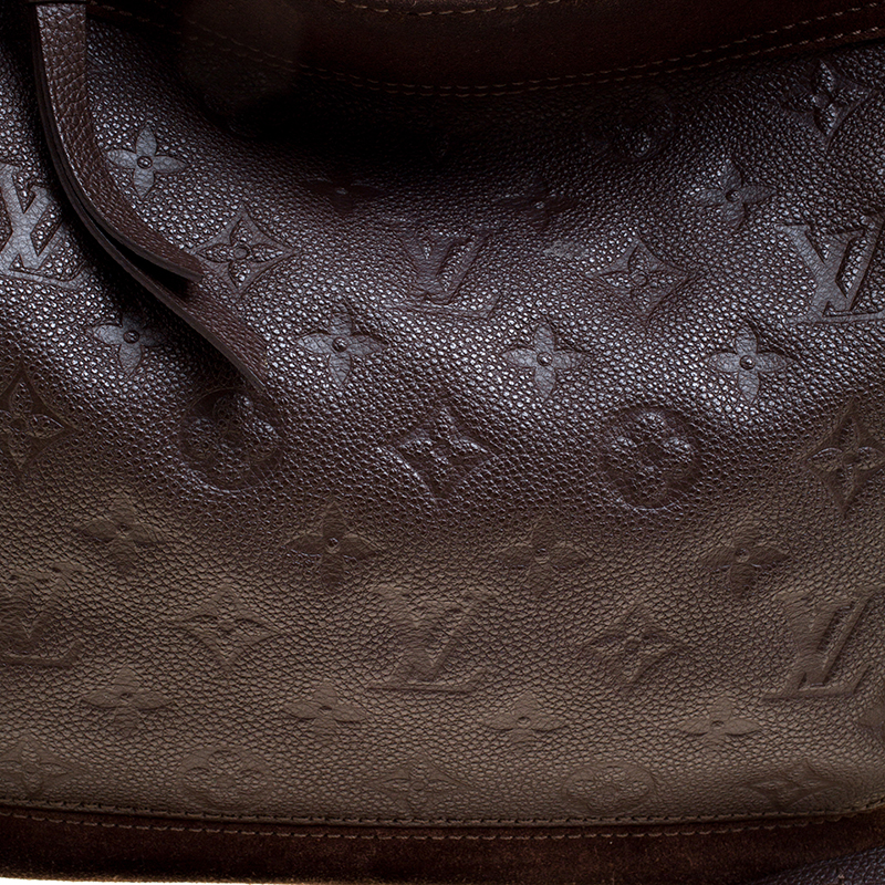 Louis Vuitton, Bags, Louis Vuitton Monogram Empreinte Audacieuse Pm  Shoulder Bag M4584 Brown