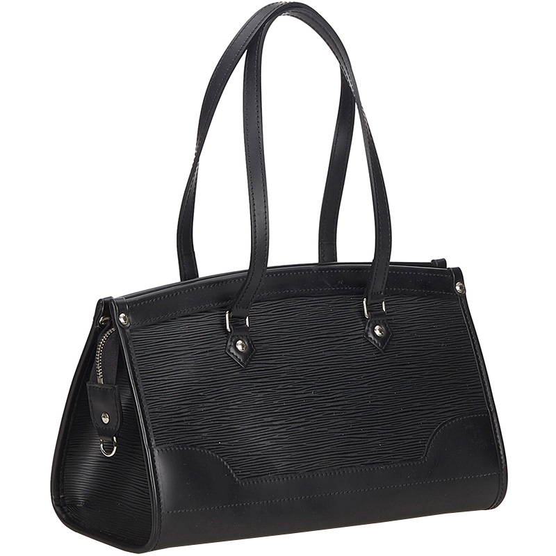 

Louis Vuitton Epi Madeleine PM Everyday Bag, Black