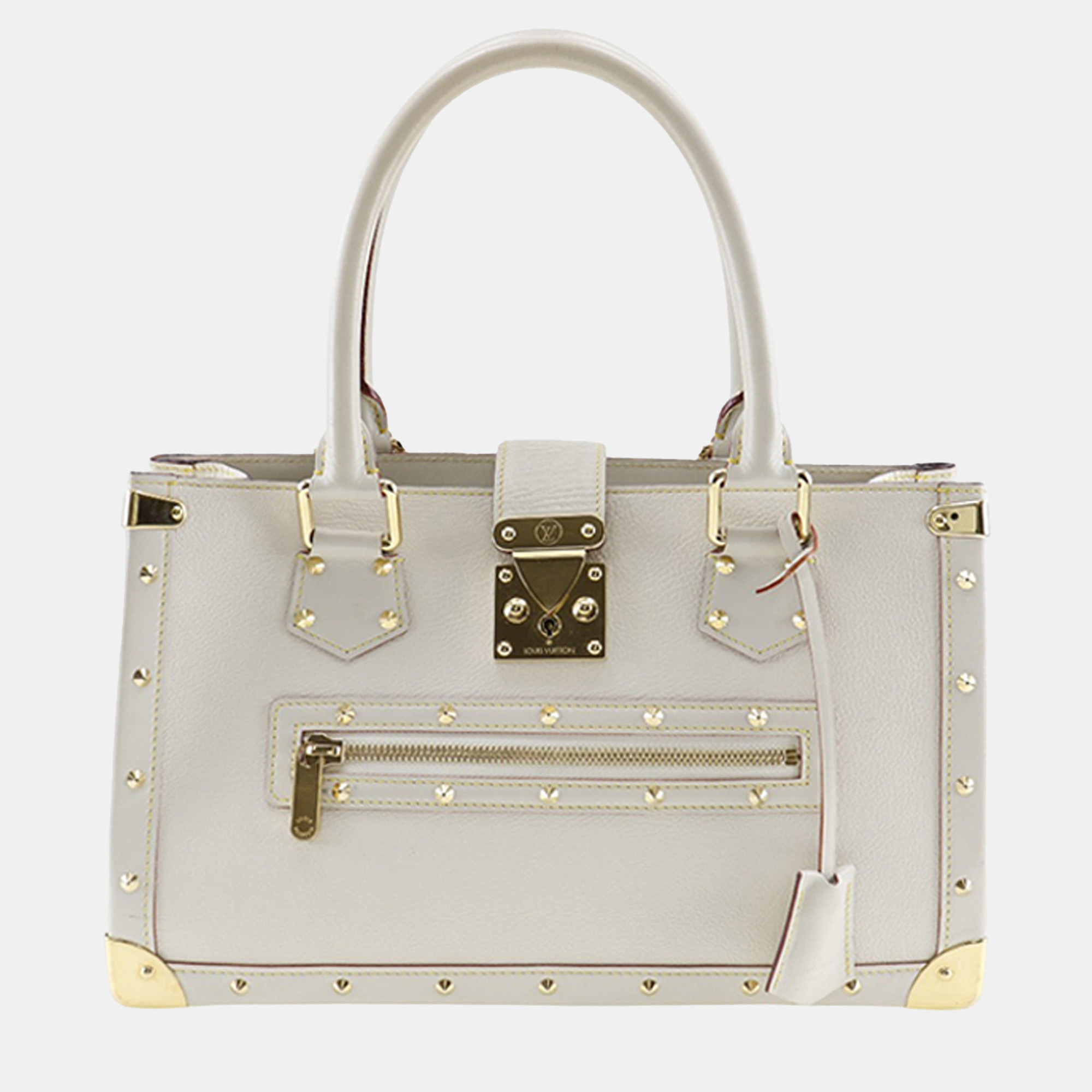 

Louis Vuitton White Suhali Le Fabuleux