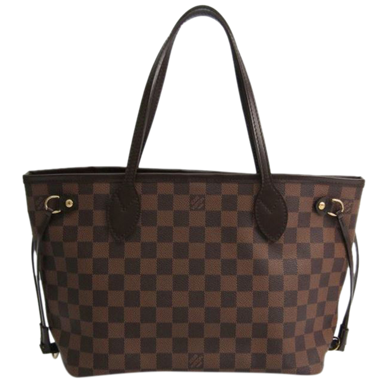 Louis Vuitton Damier Ebene Canvas Neverfull PM Bag