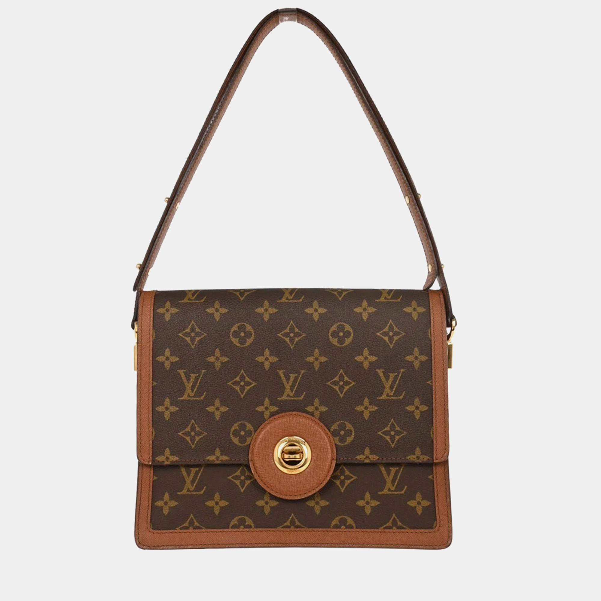 

Louis Vuitton Raspail Brown Monogram Canvas Shoulder Bag