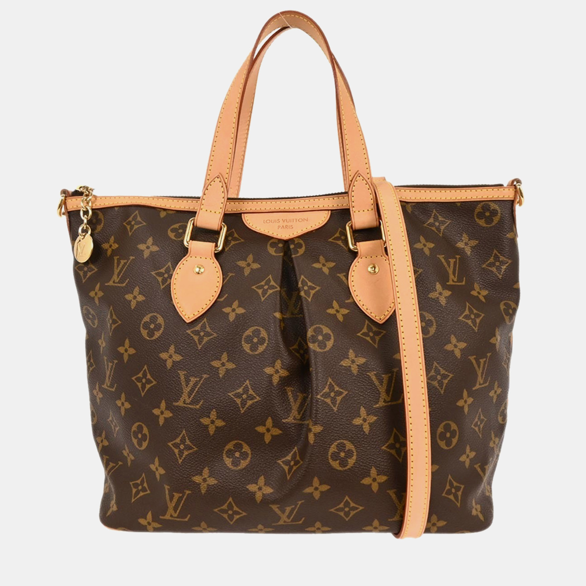 

Louis Vuitton Monogram Palermo PM 2way Tote Bag, Brown
