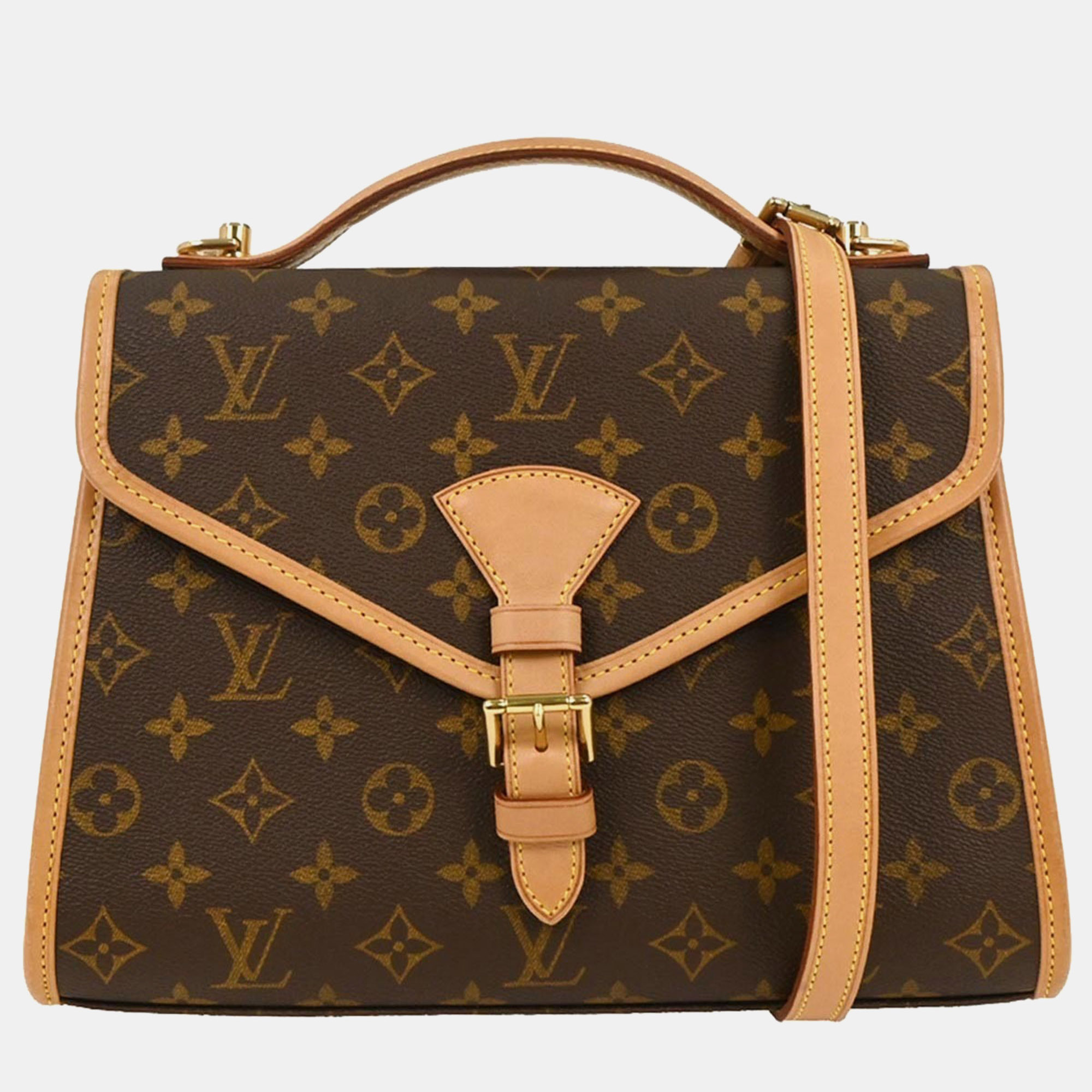 

Louis Vuitton Monogram Bel Air Brown Monogram Canvas Top Handle Bag