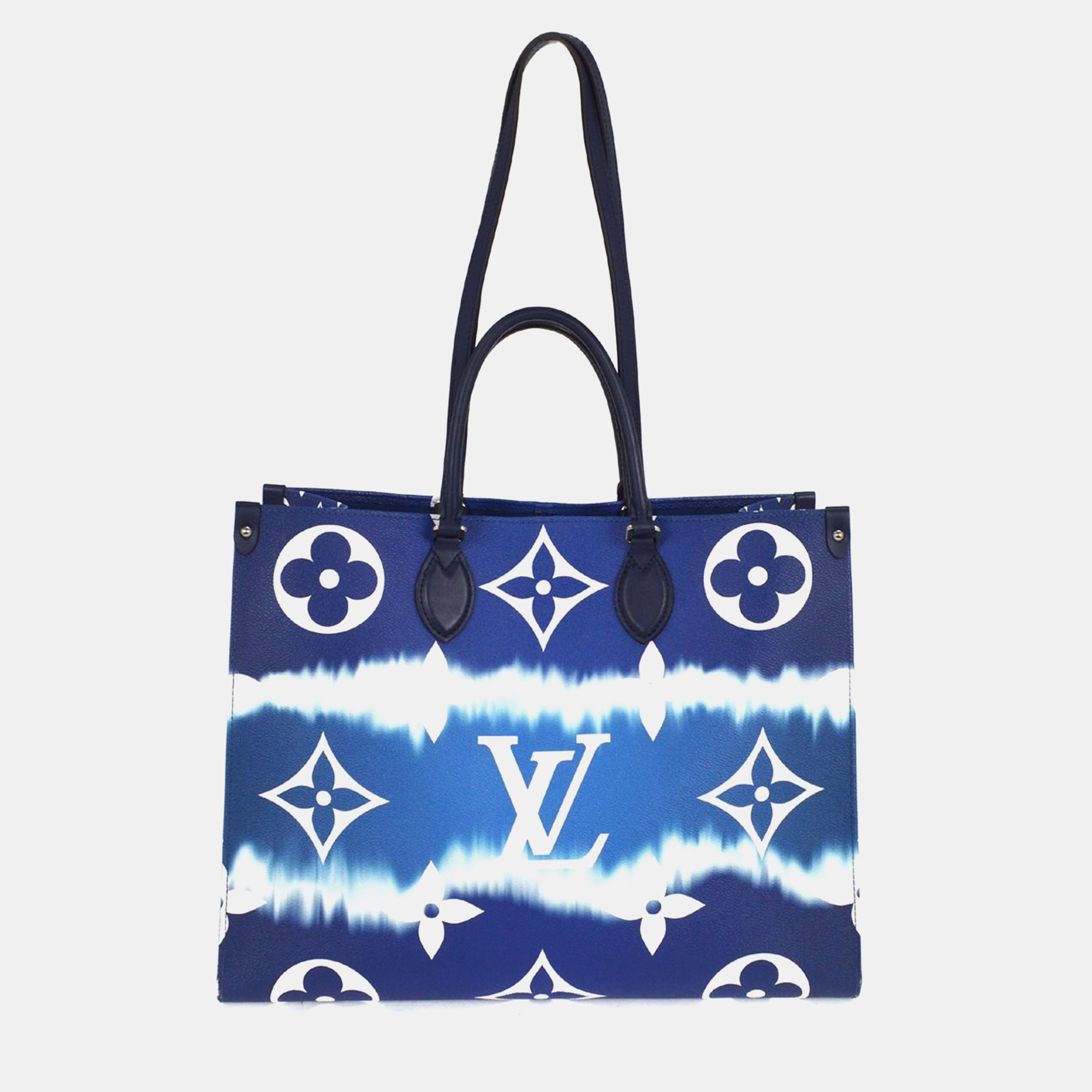 

Louis Vuitton Escale Onthego GM Blue Coated Canvas Tote Bag