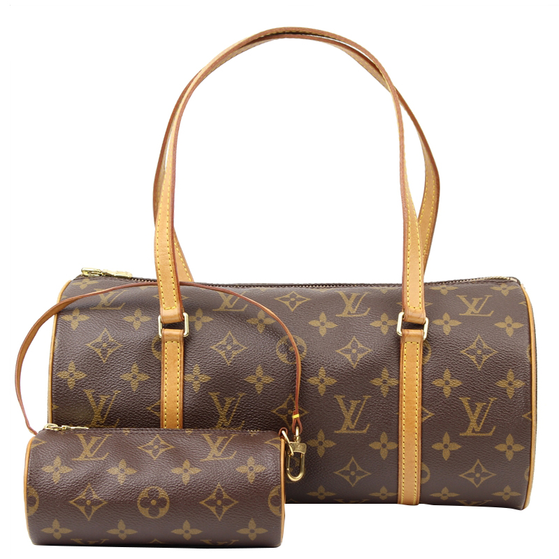 Pre Owned Louis Vuitton Monogram Canvas Papillon 30 Bag