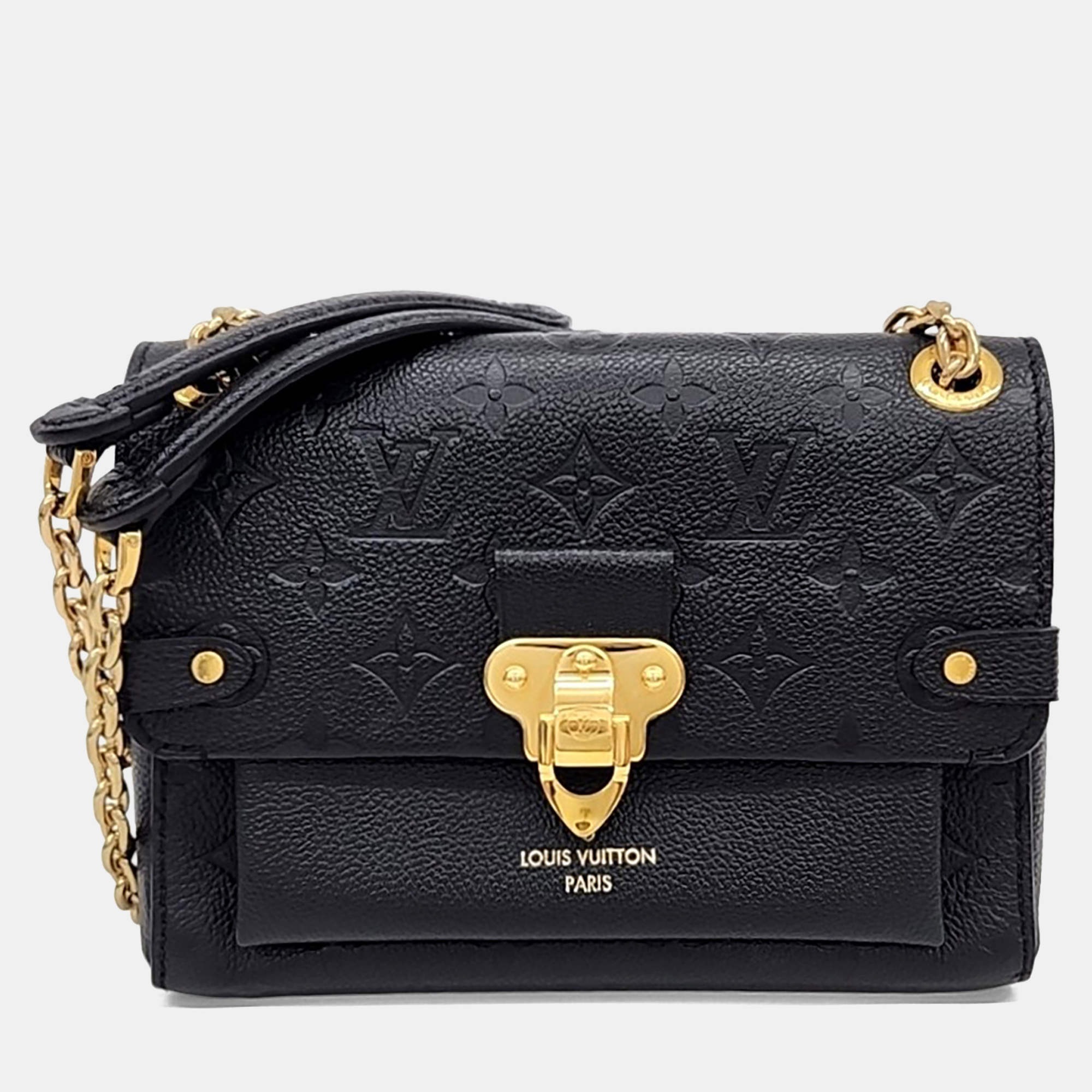 

Louis Vuitton Black Leather Empreinte Babin BB