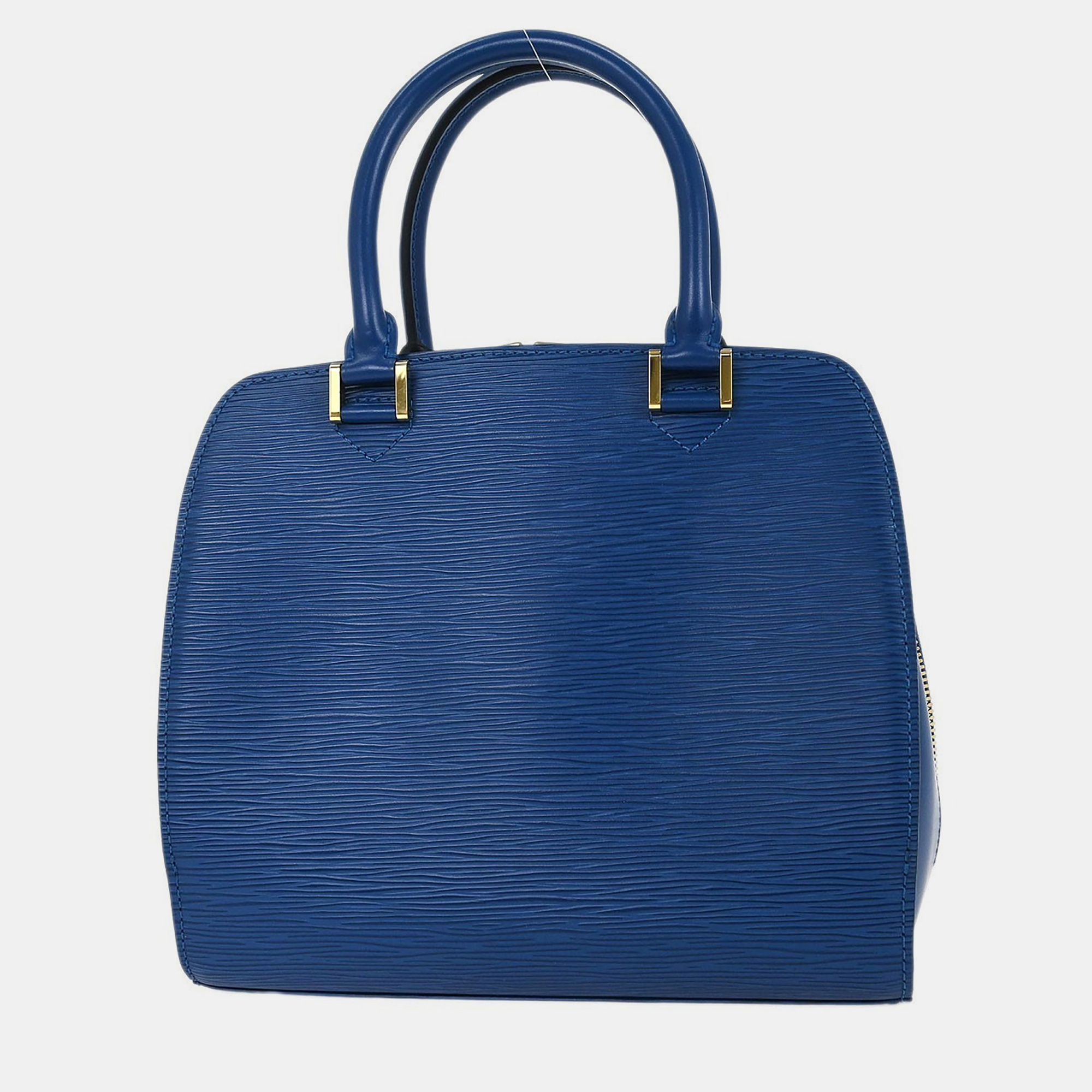 

Louis Vuitton Blue Epi Pont Neuf Handbag