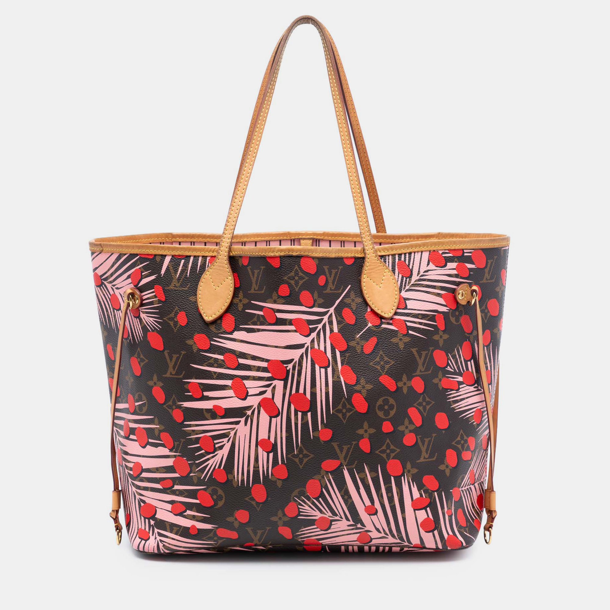 

Louis Vuitton Brown Monogram Jungle Dots Neverfull MM