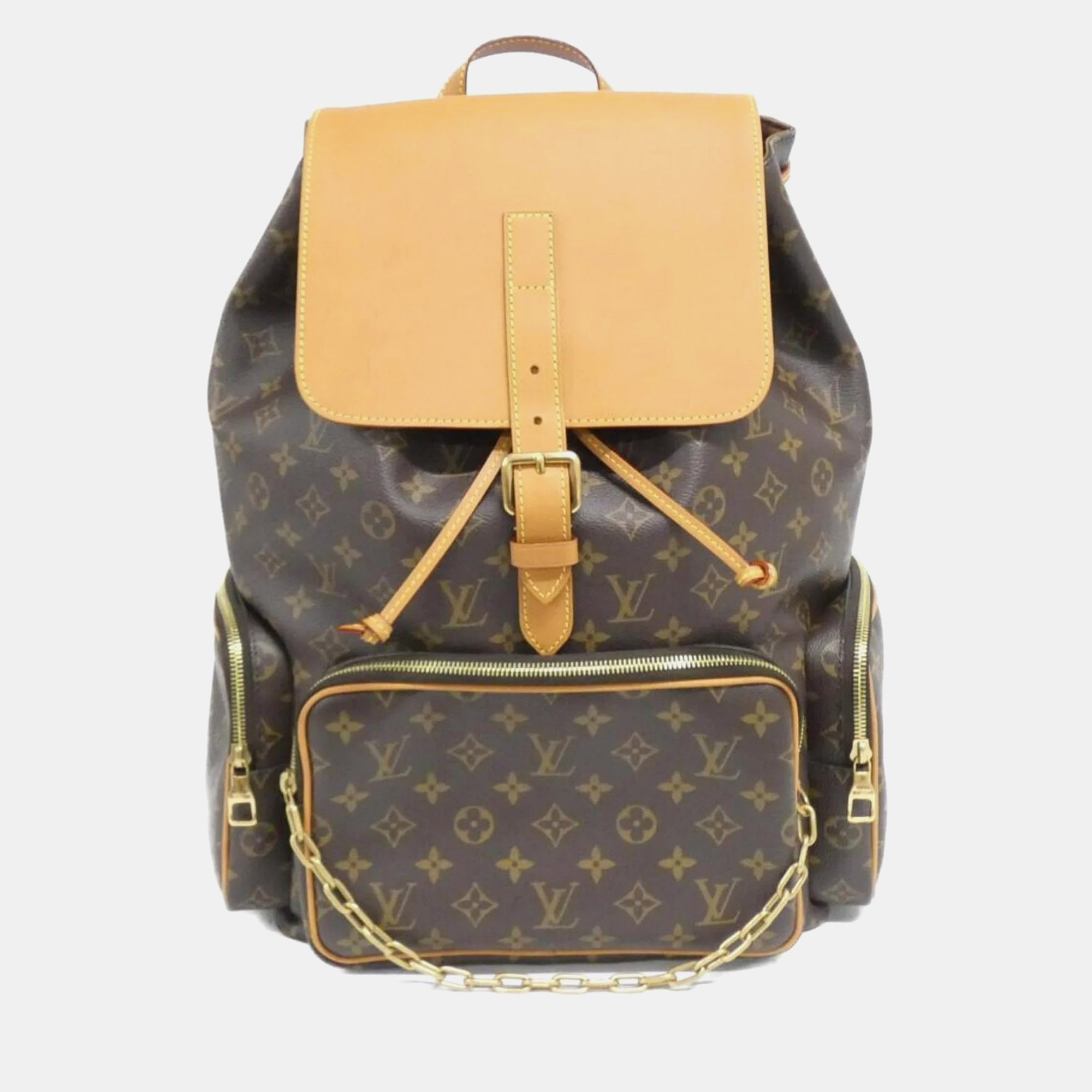 

Louis Vuitton Brown Monogram Trio Backpack