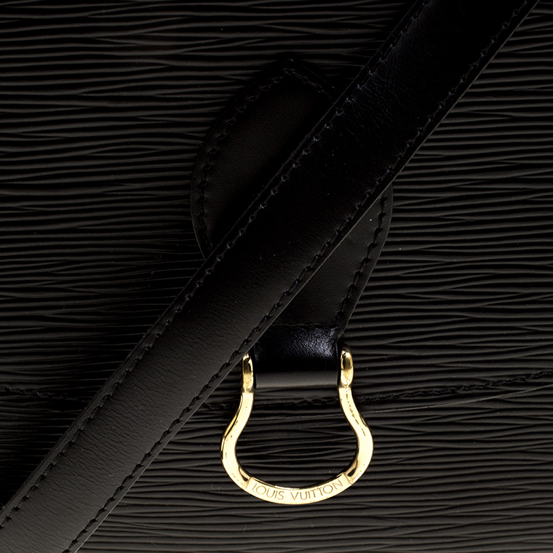 Louis Vuitton Black Epi Leather Saint Cloud MM Bag
