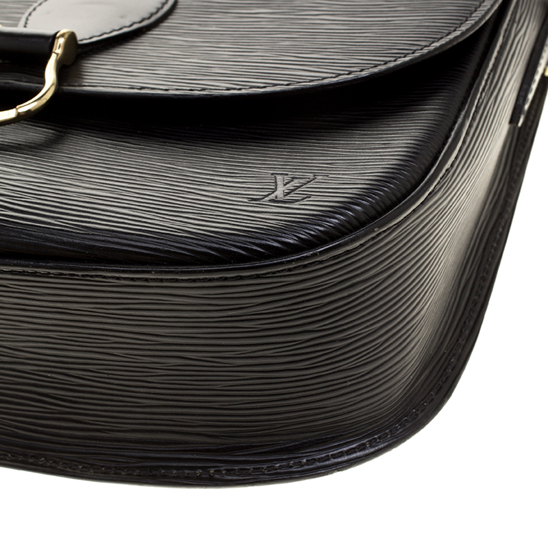 Handbag Louis Vuitton Saint Cloud M52197 Castilian Red Epi 121060300