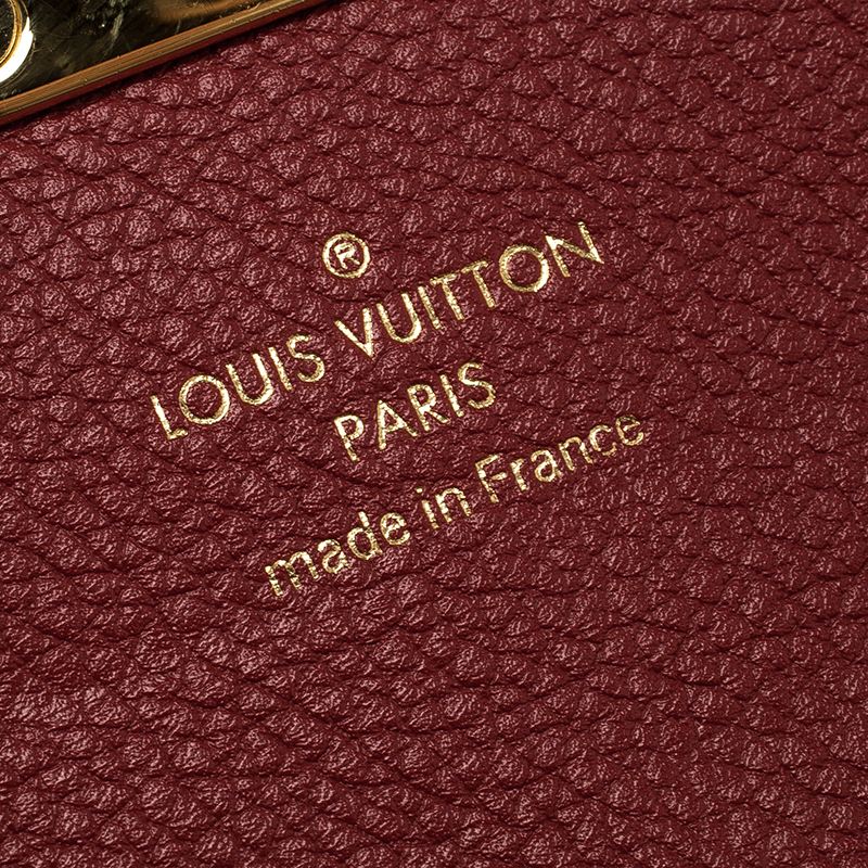 Louis Vuitton Red Monogram Canvas Pallas QJB0VN5VRB080