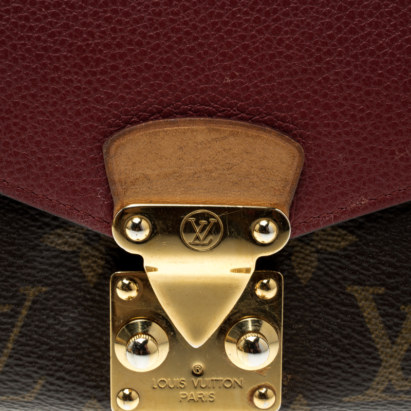 Pallas cloth wallet Louis Vuitton Brown in Cloth - 36028818