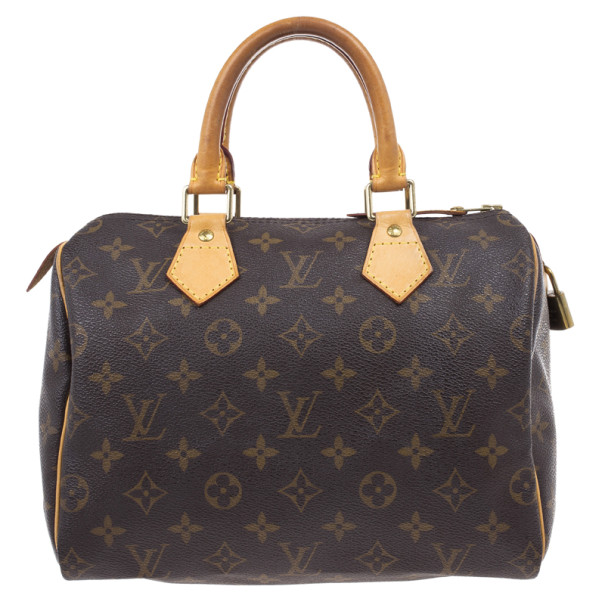 Pre Owned Louis Vuitton Monogram Canvas Speedy 25