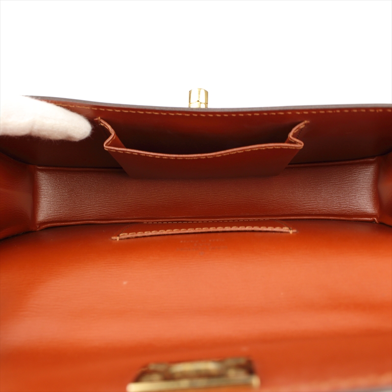 Louis Vuitton Kenyan Fawn Rust Color Epi Leather ID / Luggage Tag & Poignet  Set