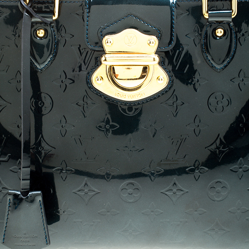 Louis Vuitton // Bleu Nuit Vernis Melrose Avenue Bag – VSP Consignment