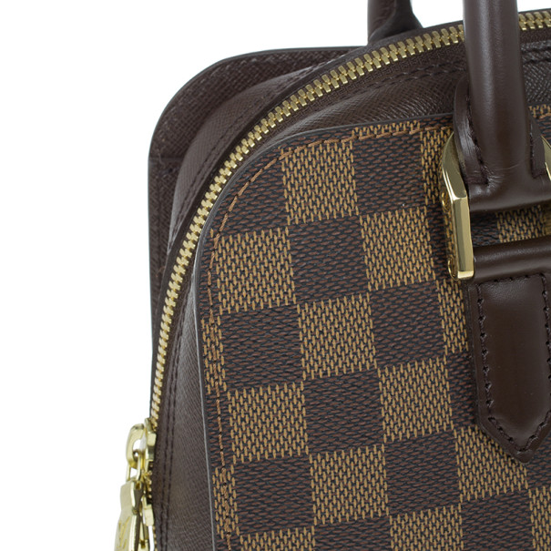 Brown Louis Vuitton Damier Ebene Triana Handbag, AmaflightschoolShops  Revival