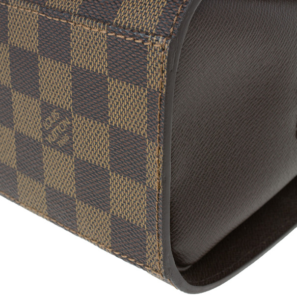 Louis Vuitton Damier Ebene Triana N51155 Brown Cloth ref.734408