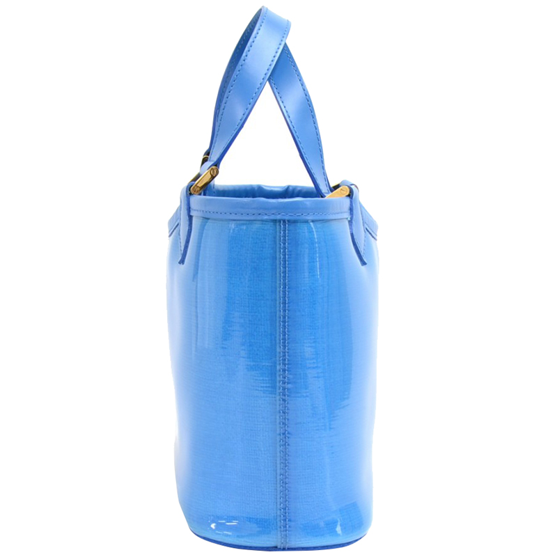 

Louis Vuitton Blue Epi Plage Leather Mini Lagoon Bay Bag