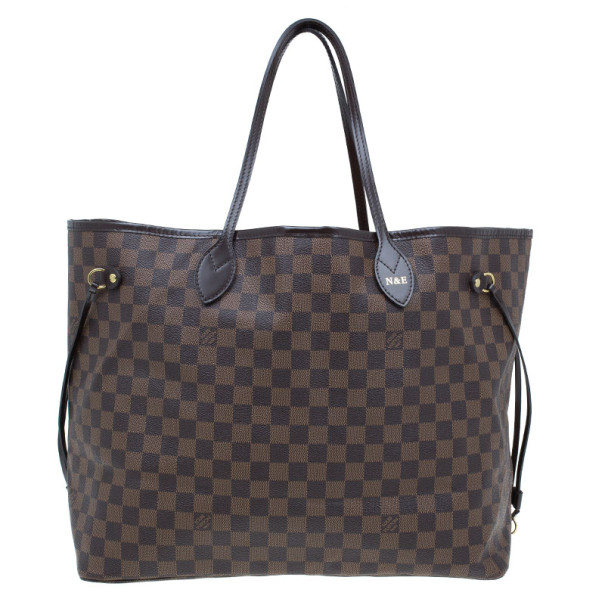 Louis Vuitton Damier Ebene Canvas Neverfull GM