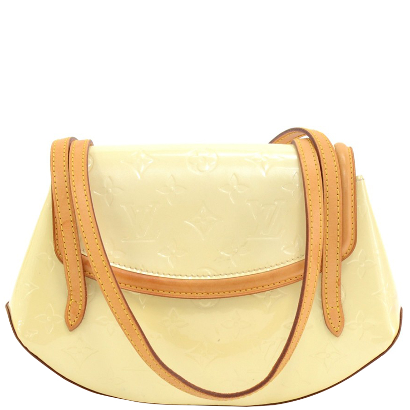 Louis Vuitton, Bags, Louis Vuitton Handbag Rosewood Avenue Beige Offwhite  Perle Monogram Vernis M935