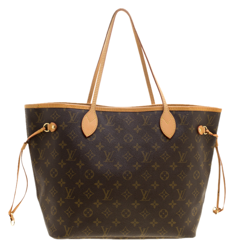Louis Vuitton Monogram Canvas Neverfull MM Bag