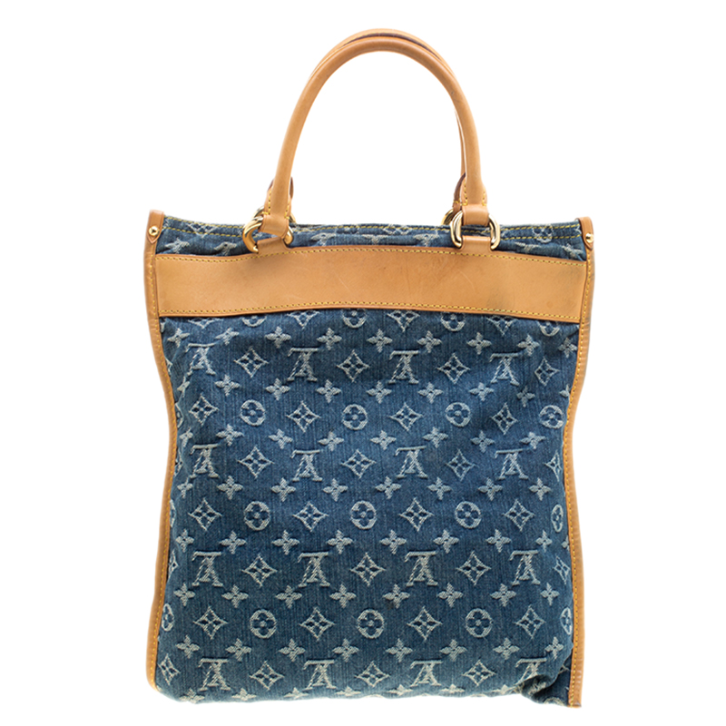 Louis Vuitton LV Flat Shopper NS Tote Bag Handbag M95018 Monogram