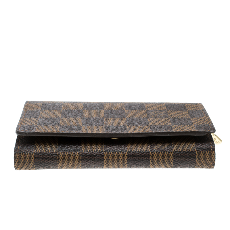 louis vuitton damier tresor wallet