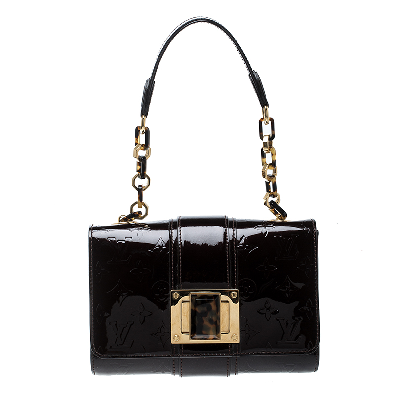 مملوكة مسبقًا حقيبة إكسسوارات صغيرة لوي فيتون فرمونت افنو فيرنيه عنابية