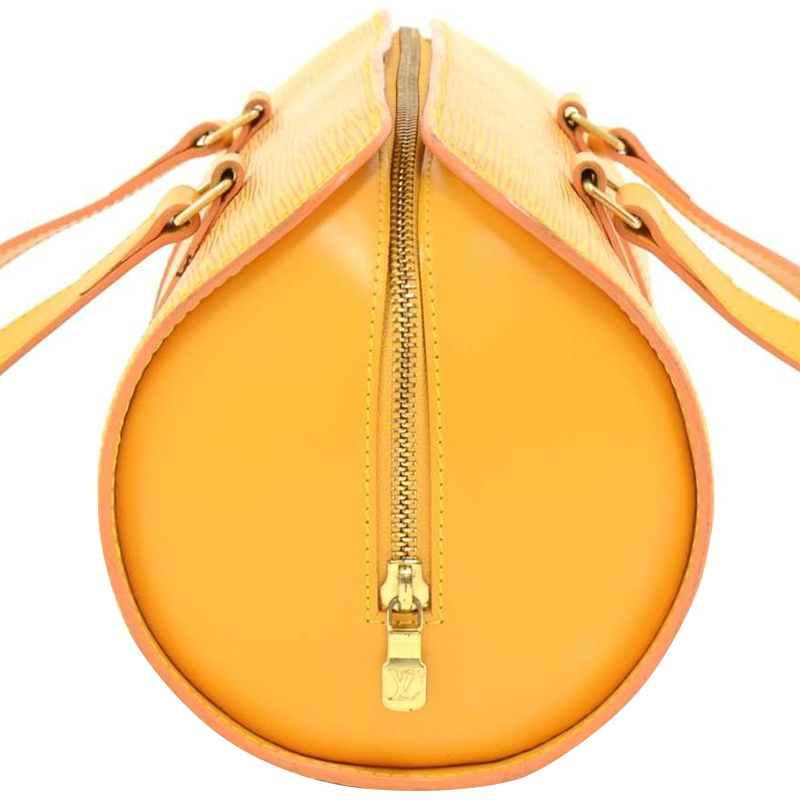 

Louis Vuitton Tassil Yellow Epi Leather Soufflot Bag