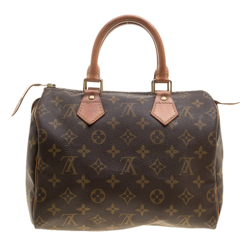 مملوكة مسبقًا حقيبة لوي فيتون سبيدي كانفاس مونوغرامي 30