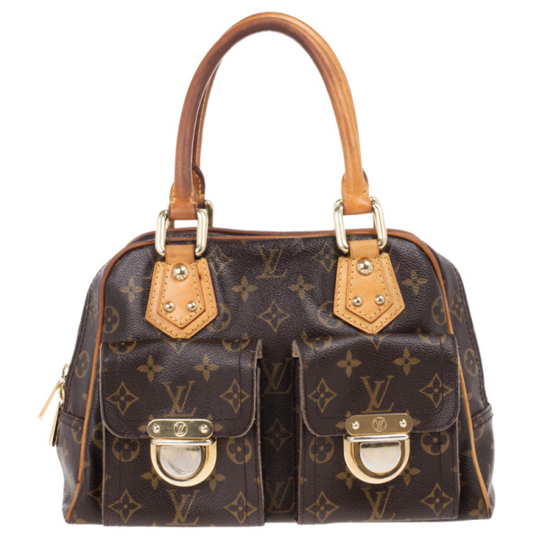 Pre Owned Louis Vuitton Monogram Canvas Manhattan PM