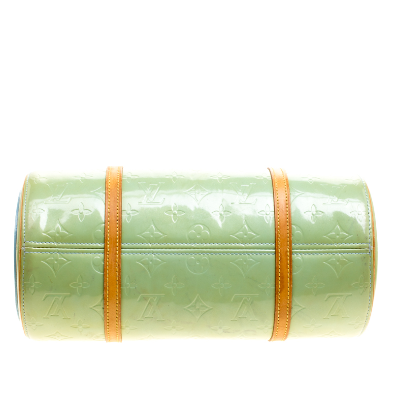 Louis Vuitton Green Monogram Vernis Bedford Leather Patent leather  ref.944529 - Joli Closet