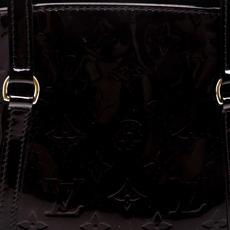 Louis Vuitton Amarante Monogram Vernis Avalon MM Bag - Yoogi's Closet
