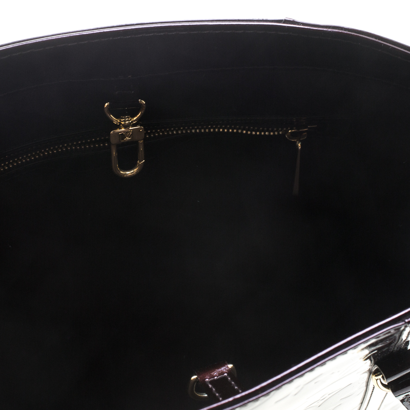 Louis Vuitton Amarante Monogram Vernis Avalon Zipped MM Bag – The Closet