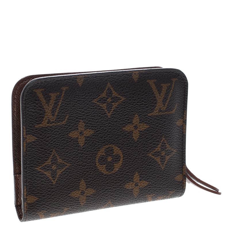 LOUIS VUITTON Insolite Monogram Canvas Wallet Brown