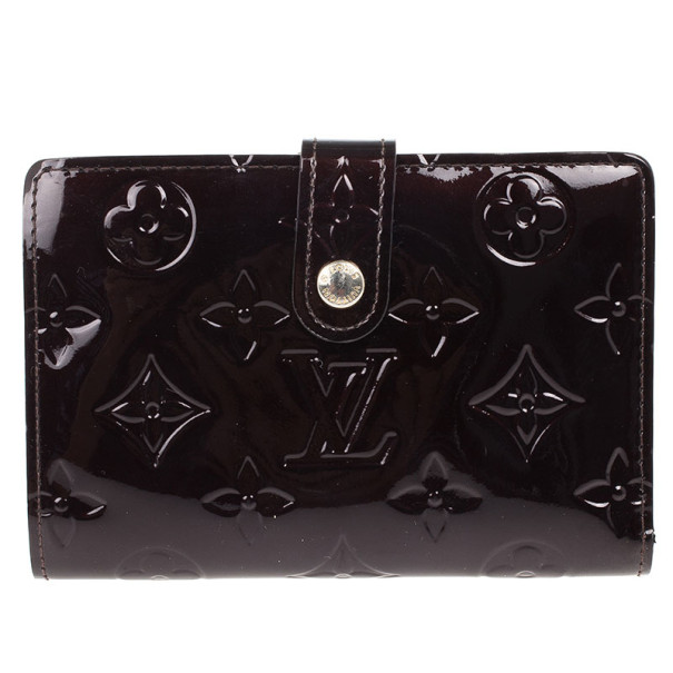 مملوكة مسبقًا Louis Vuitton Quetsche Monogram Vernis French Wallet
