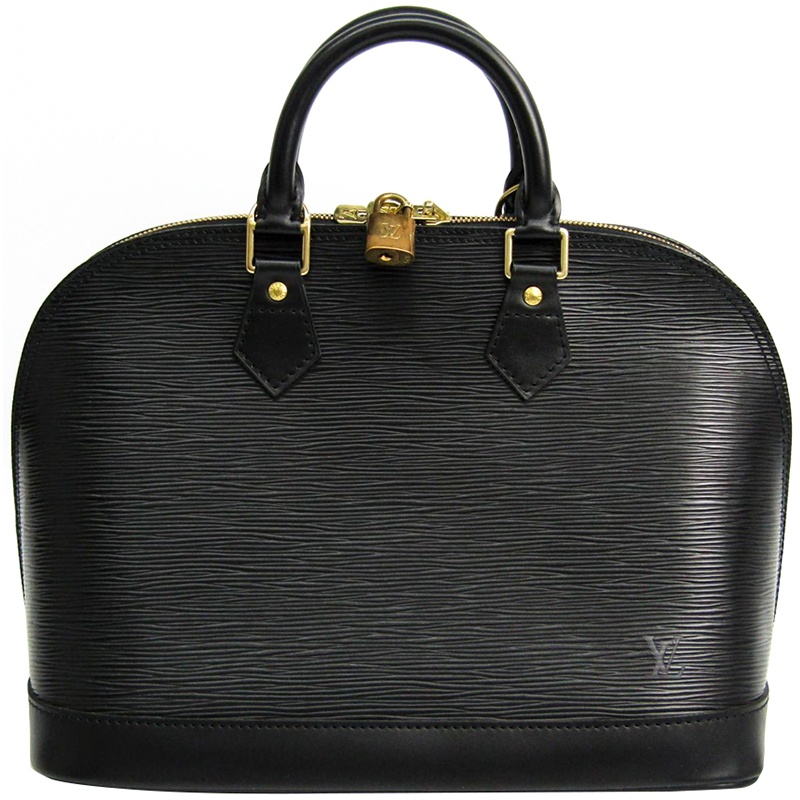 Louis Vuitton Noir Epi Leather Alma PM Bag Louis Vuitton | TLC
