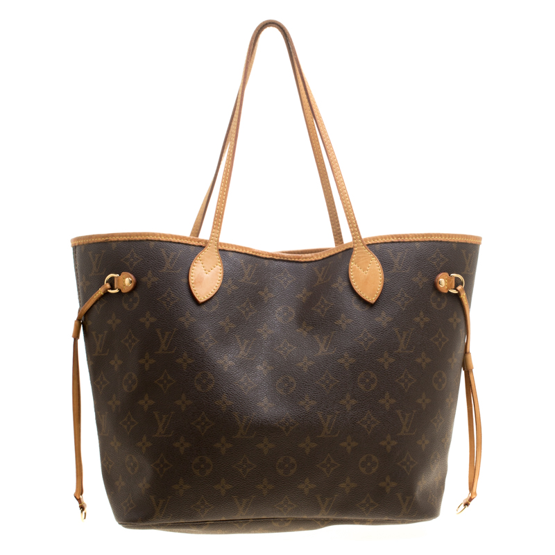 Louis Vuitton Monogram Canvas Neverfull MM Bag