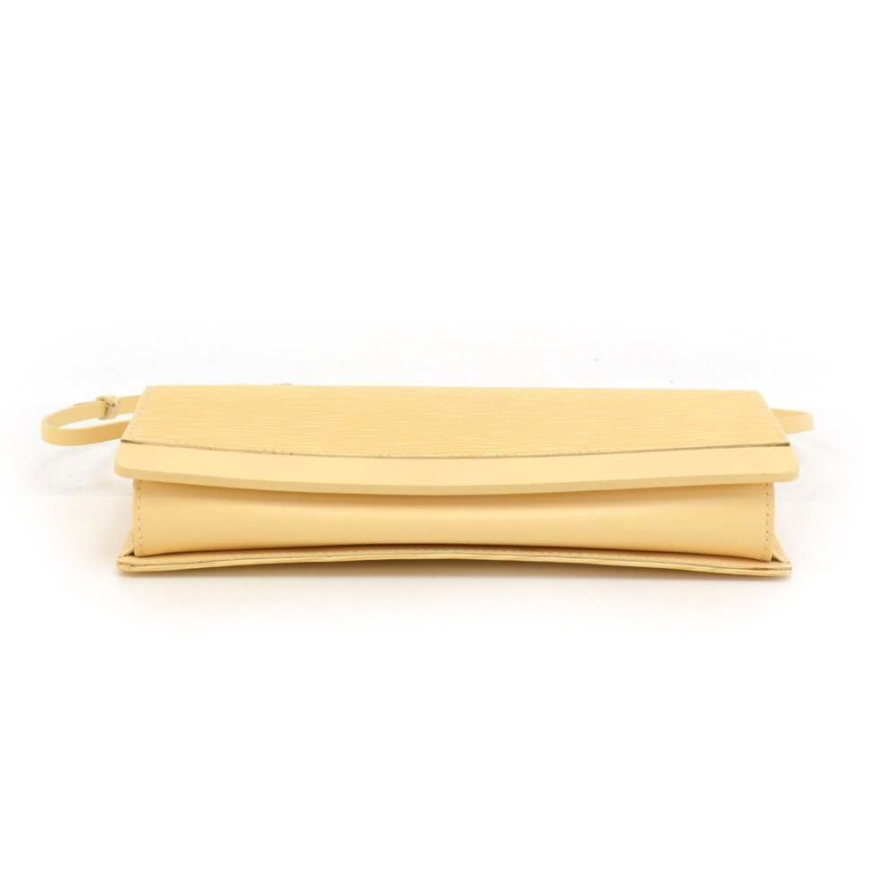 Louis Vuitton Vanilla Epi Leather Honfleur Clutch Bag - Yoogi's Closet