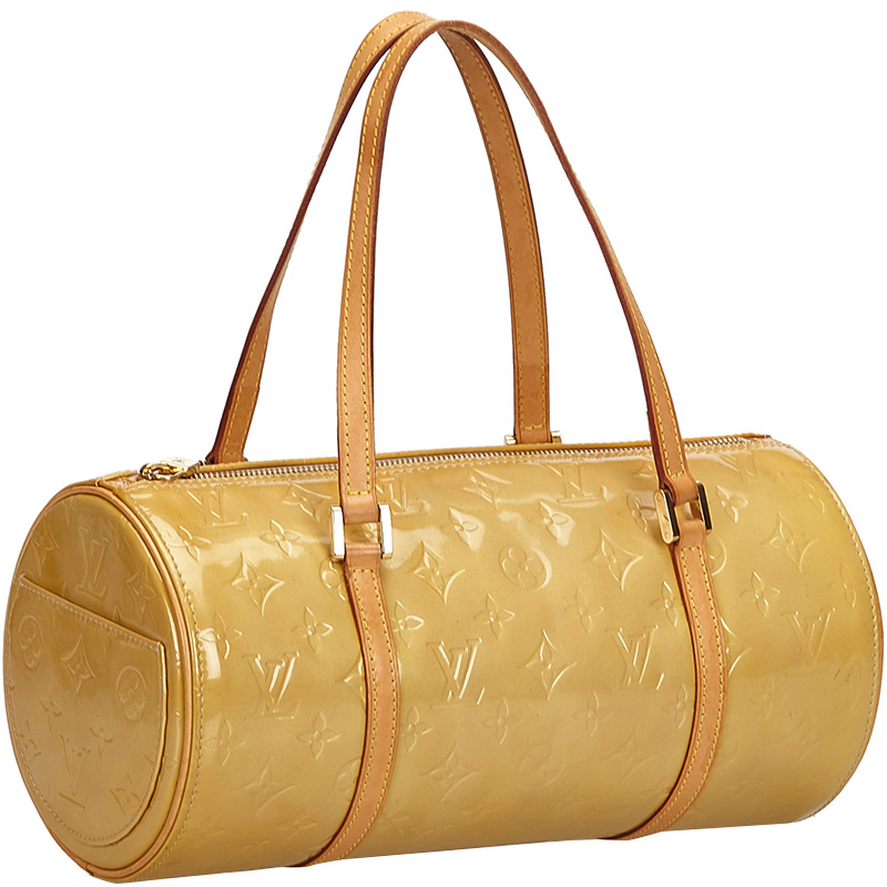 

Louis Vuitton Perle Vernis Leather Bedford Bag, Yellow