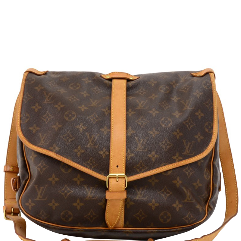 Louis Vuitton Monogram Canvas Saumur 35 Messenger Bag Louis Vuitton | The  Luxury Closet