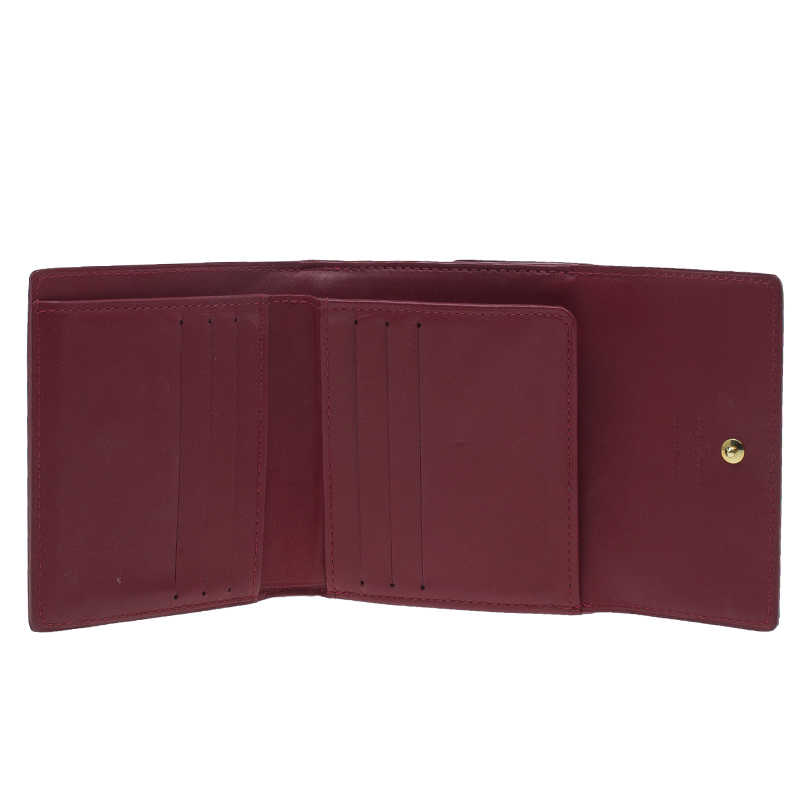 Louis Vuitton Ludlow Wallet Vernis Red 1126354