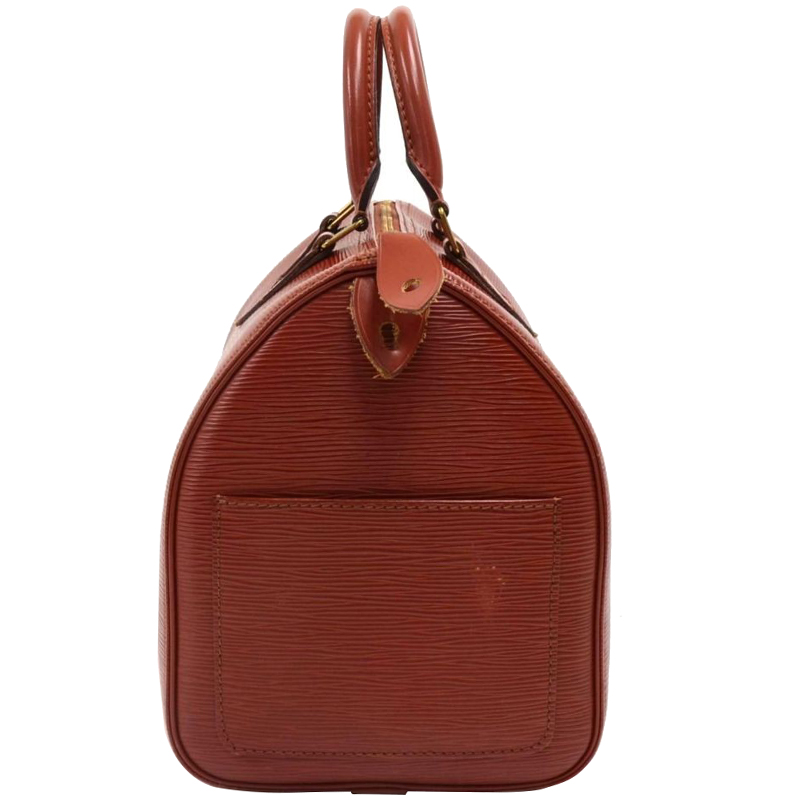 

Louis Vuitton Kenyan Fawn Epi Leather Speedy 30 Bag, Brown